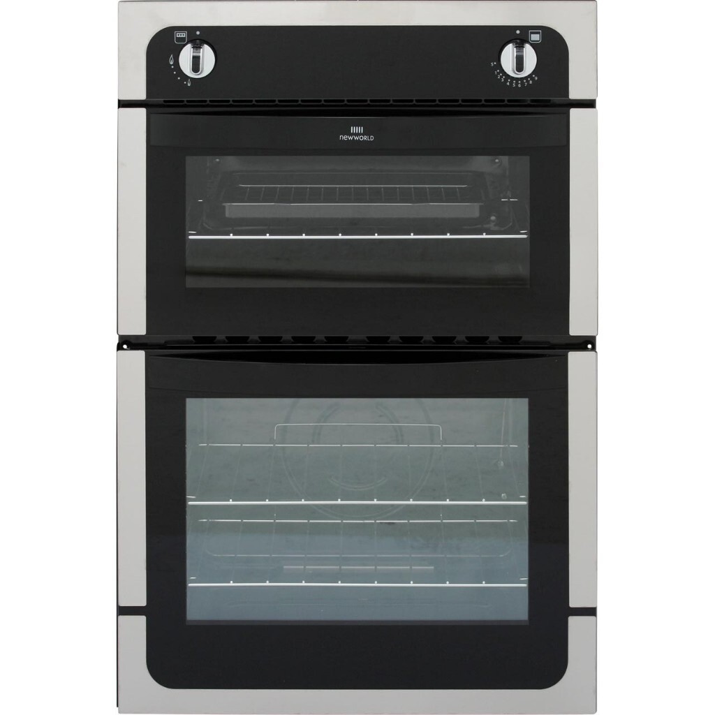 New World NW901G Gas Built In Twin Cavity Oven Stainless Steel BRAND