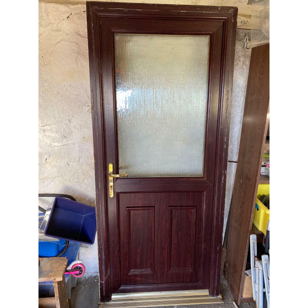 Brown upvc door in Maud, Aberdeenshire Gumtree