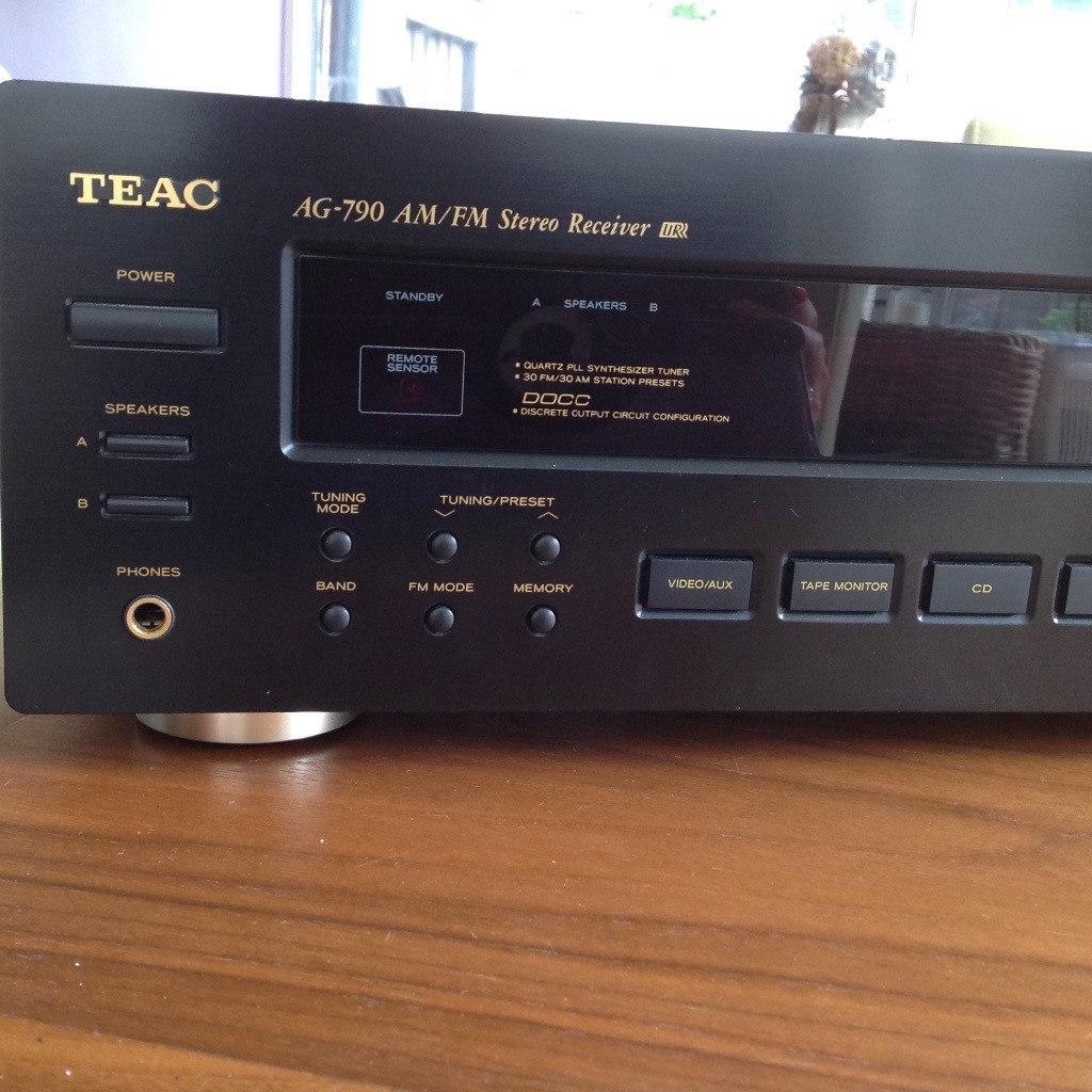 Teac stereo receiver CD player & turntable in Great Notley, Essex