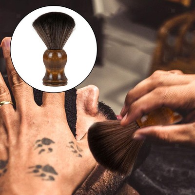 Rasierpinsel mit Holzgriff Hohe Qualität für Salon Barber Tools Men