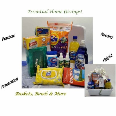 BBM, Essential Home Givings Gift Basket, Feat. Tide/Dawn Platinum/Clorox, BBM 10