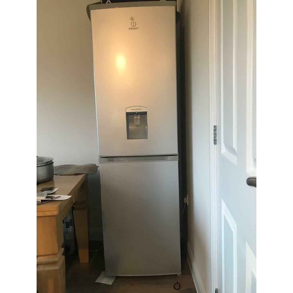 INDESIT. Fridge and freezer with water dispenser for sale in