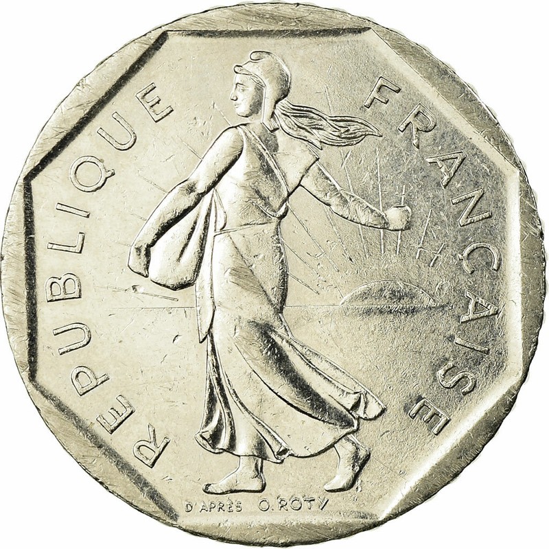 [#727257] Monnaie, France, Semeuse, 2 Francs, 1996, Ttb, Nickel, Gadoury:547, Km