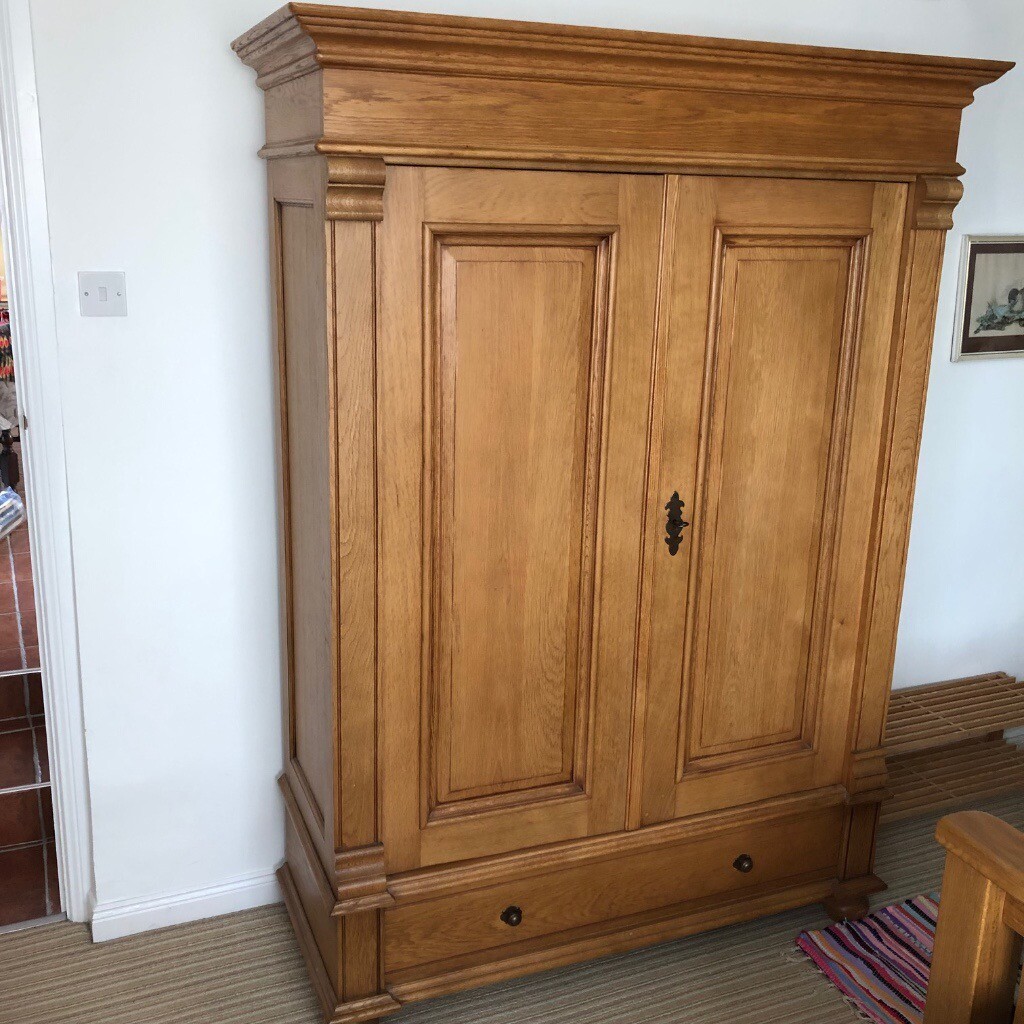 Oak Wardrobe and matching chest of drawers in Ballycastle, County