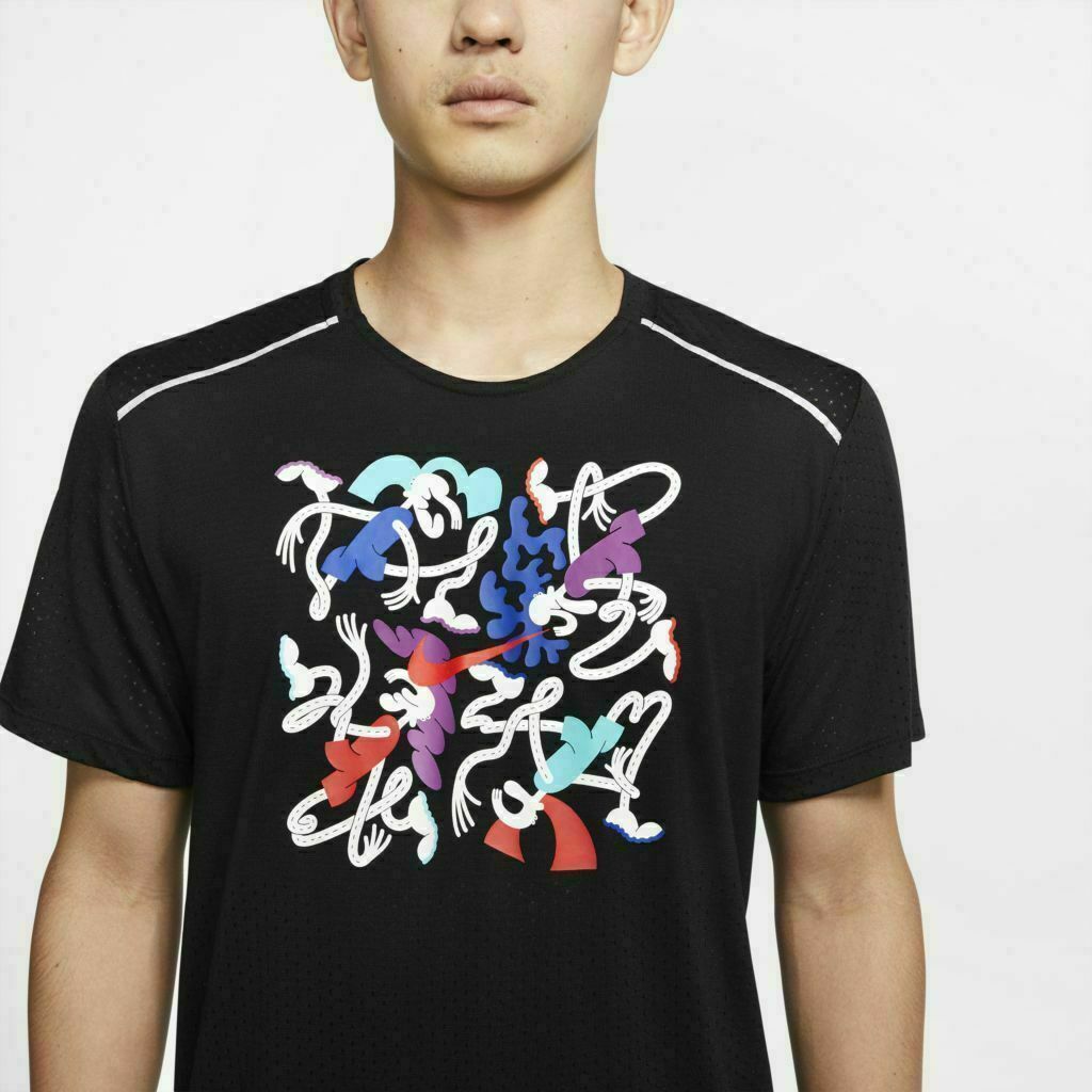 Nike Rise 365 Tokyo Japan Wild Run Marathon Running Shirt