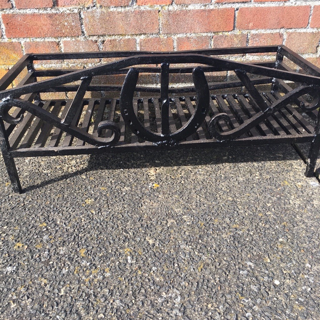 For Sale ..Cast Iron Decorative Fire Grate . Good cond. in Stowmarket
