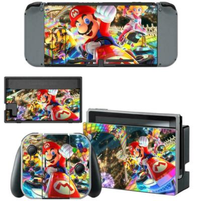 Regular Nintendo Switch Joy-Con Console Skin Decal Sticker Super Mario Kart 8