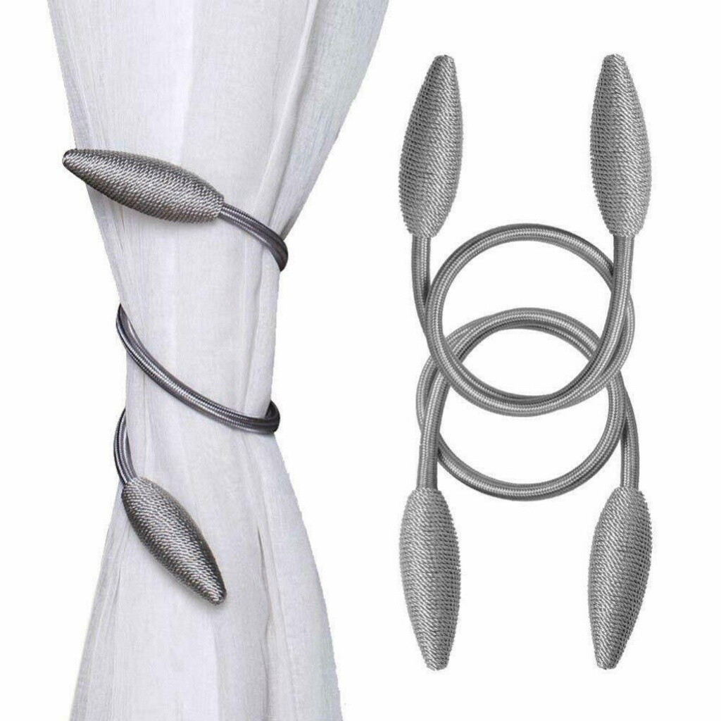 2pcs Window Curtain Tiebacks Drapery Tie Backs Decorative Rope