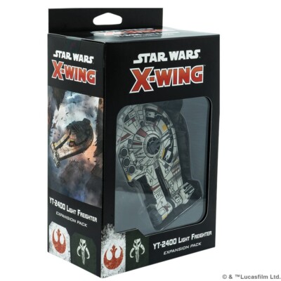 Star Wars X-Wing: YT-2400 Light Freighter SWZ103 Brand New In Box Great Price