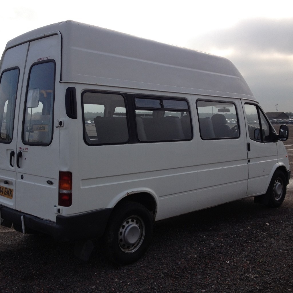 FORD TRANSIT 190 LWB MINIBUS 1998CC 13 SEATER (+DRIVER) PETROL MANUAL