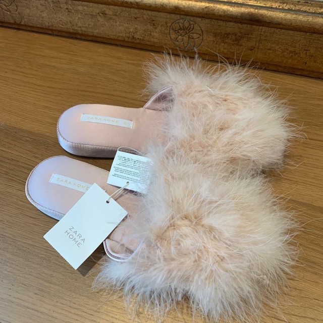 zara home slippers