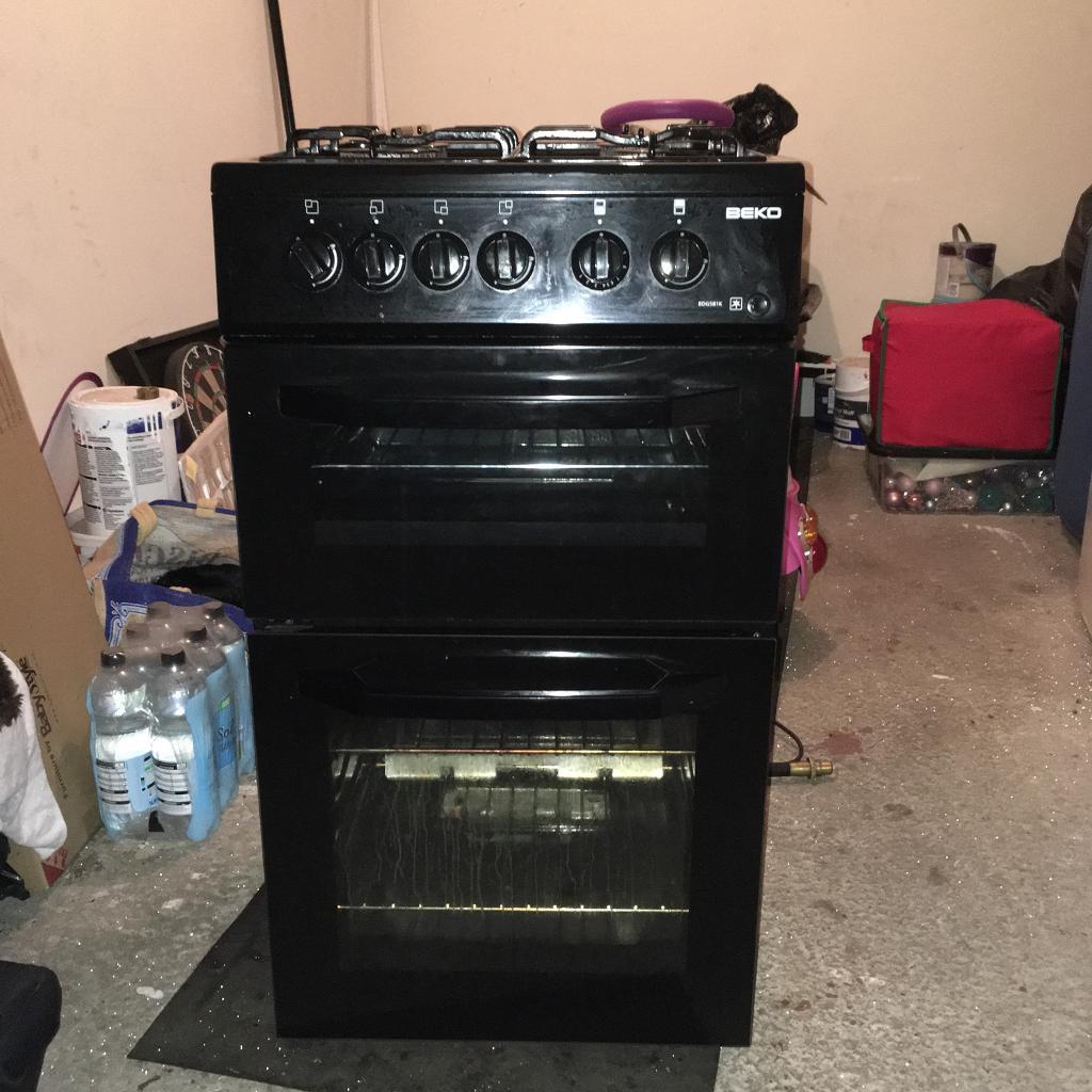 Beko Freestanding 50cm Gas Cooker Black in Tullibody