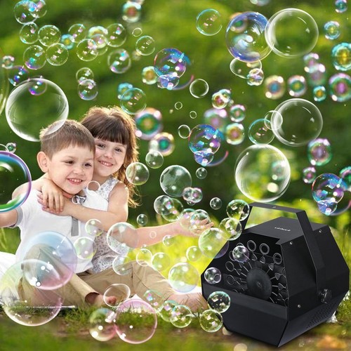 25W Electric Bubble Blower Machine High Output DJ Disco Club Childrens Party UK