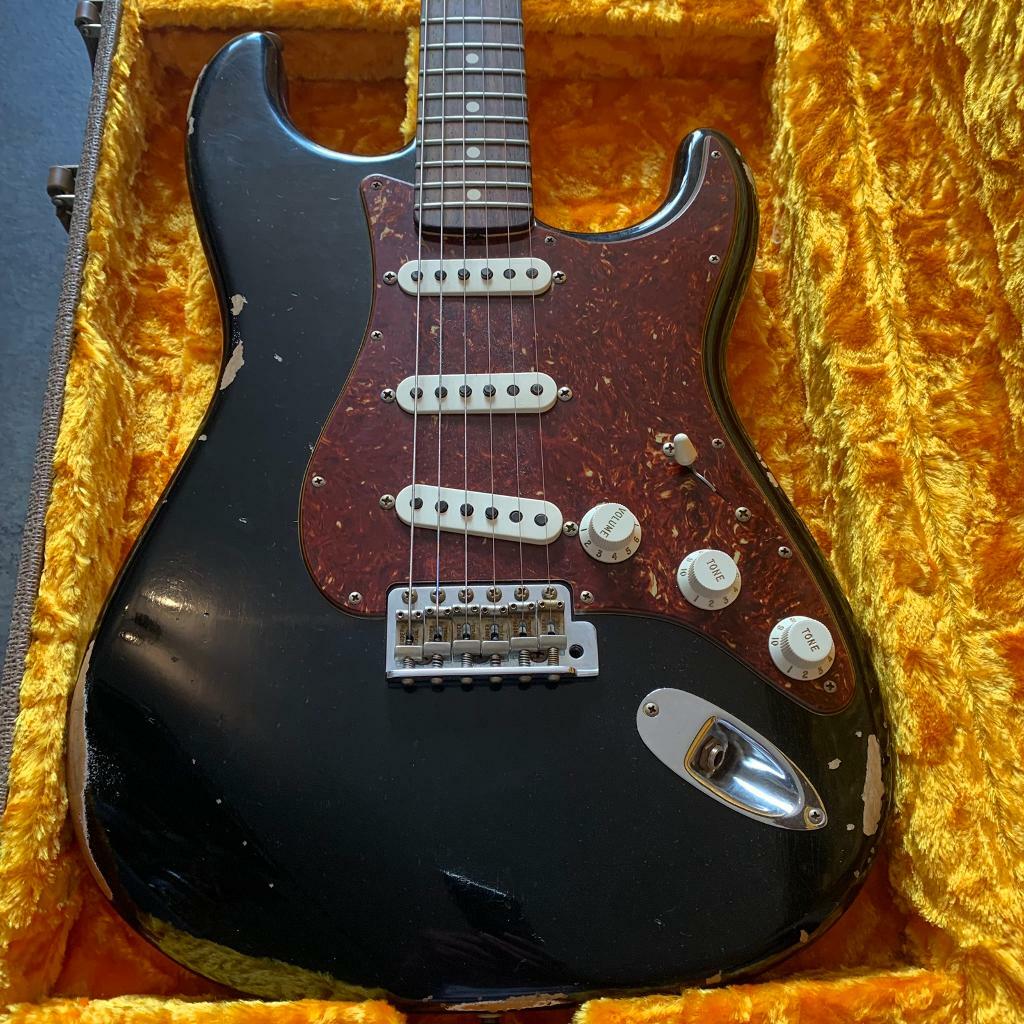 FENDER CUSTOM SHOP 1960 Stratocaster Relic Ebony 2017 in Northfield
