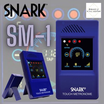 Snark TOUCH SCREEN metronome Piano GUITAR Bass BAND Orchestra SPEAKER Headphone
