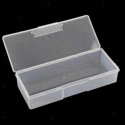 Empty Tool Box Small Storage Box Transparent Box With Lid