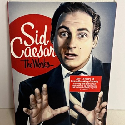 Sid Caesar The Works DVD With Slip Cover Shout Factory Full Screen Mel Brooks