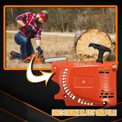 Replacement Pull Recoil Starter For Chinese Chainsaw 4500/5200/5800 45cc 52cc 58