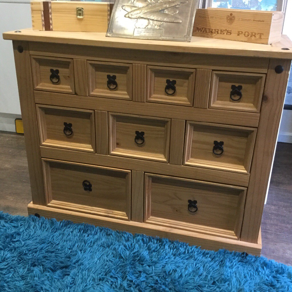 Corona Mexican Pine Chest Of Drawers In Malvern Worcestershire
