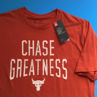 project rock chase greatness shirt