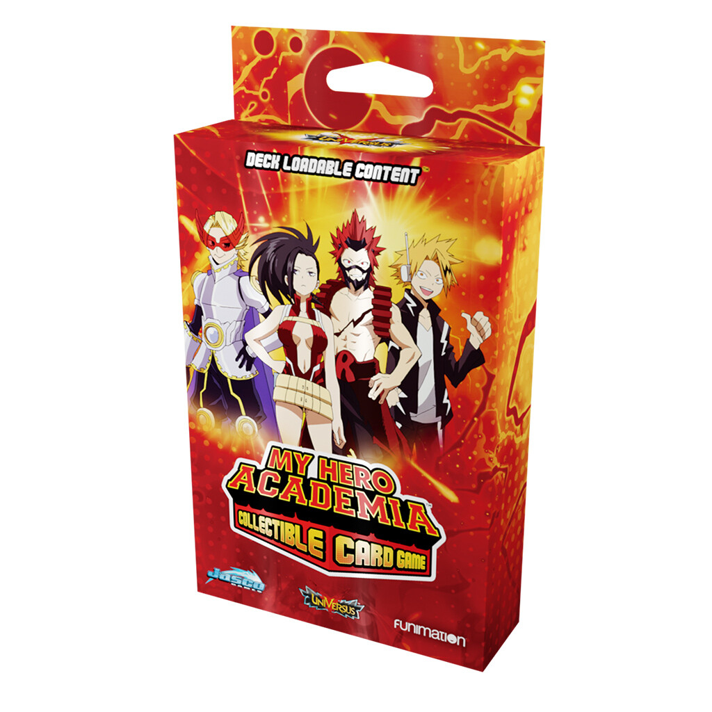 DLC Контент для загрузки колоды Crimson Rampage My Hero Academia TCG NEW