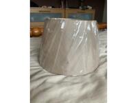 Brand new beige colour lampshade 