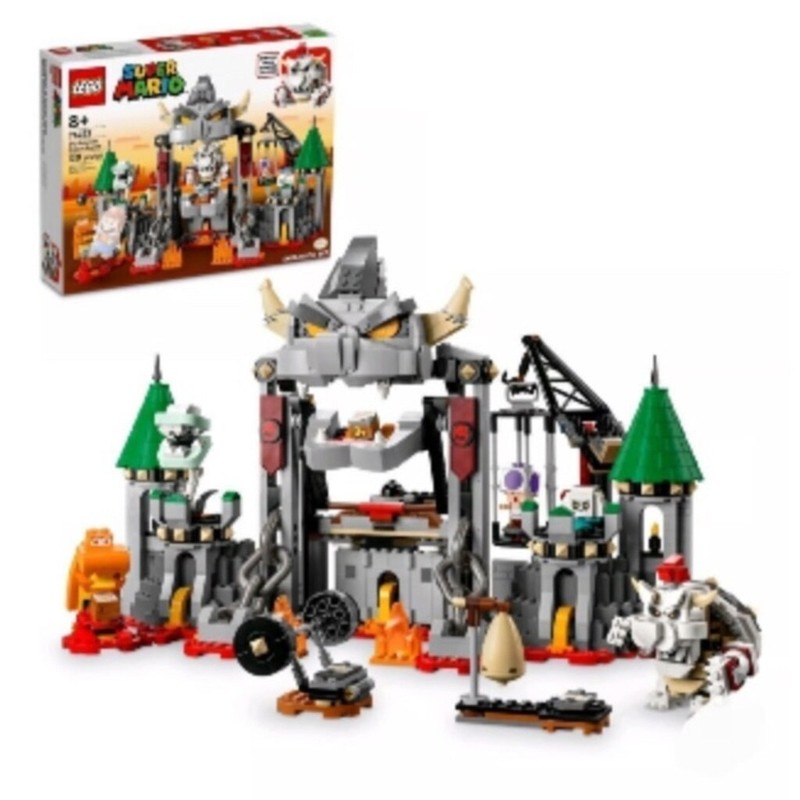 LEGO Super Mario Dry Bowser Castle Battle Expansion Set (71423