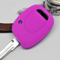 Auto Schlüssel Silikon Schutz Hülle Pink für Re...