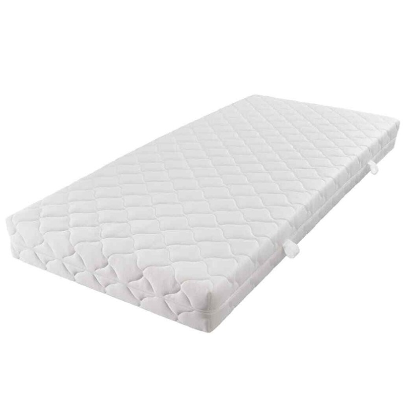 Matelas Avec Housse Lavable 200 X 160 X 17 Cm