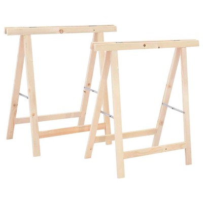 2 Stück,Holzbock, Montagebock, Schreinerbock, Arbeitsbock,Stützböcke,Sägeböcke