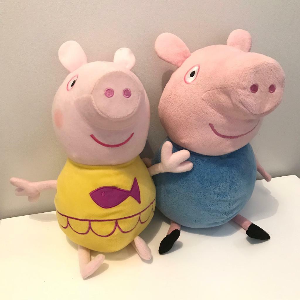 large talking peppa pig