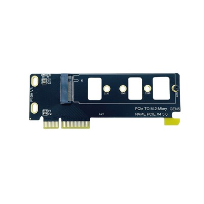 PCI-E to M.2 M Key Riser Card 11660MbS for NVME 2230 2242 2260 2280 SSD
