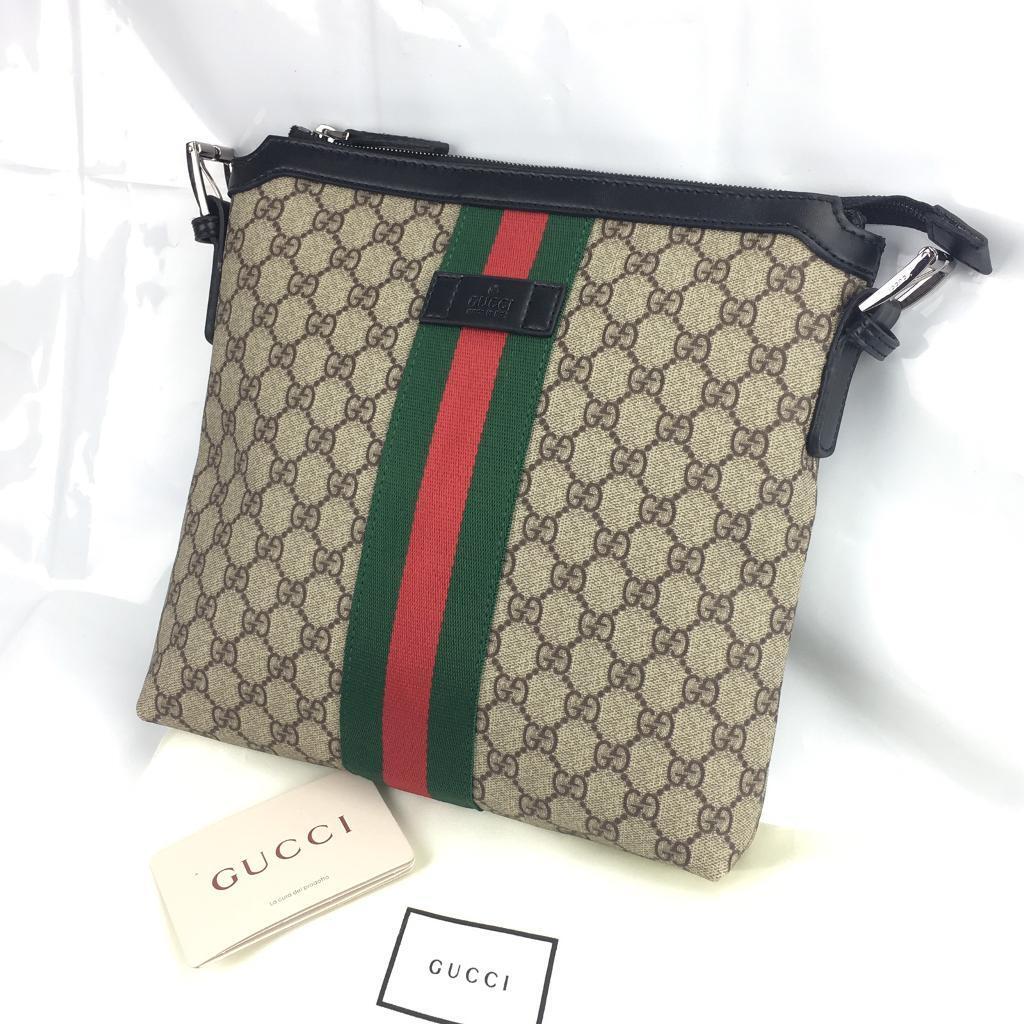 Web GG Supreme messenger Gucci men&#39;s designer bag 275ono | in Leytonstone, London | Gumtree