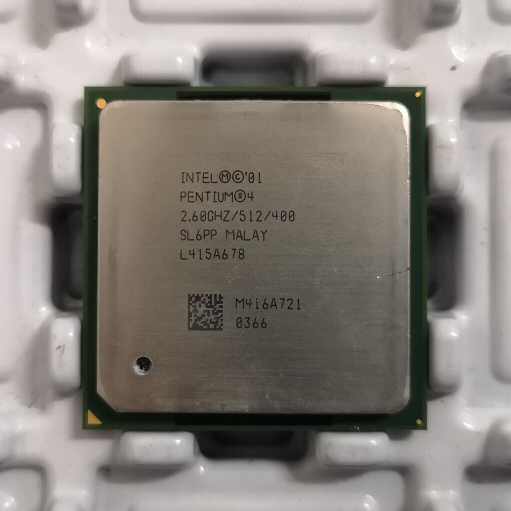 CPU Intel Pentium 4 CPU 800MHz 512KB Amazon.com: Sl6wj Intel Processors Intel Pentium 4 2.8ghz