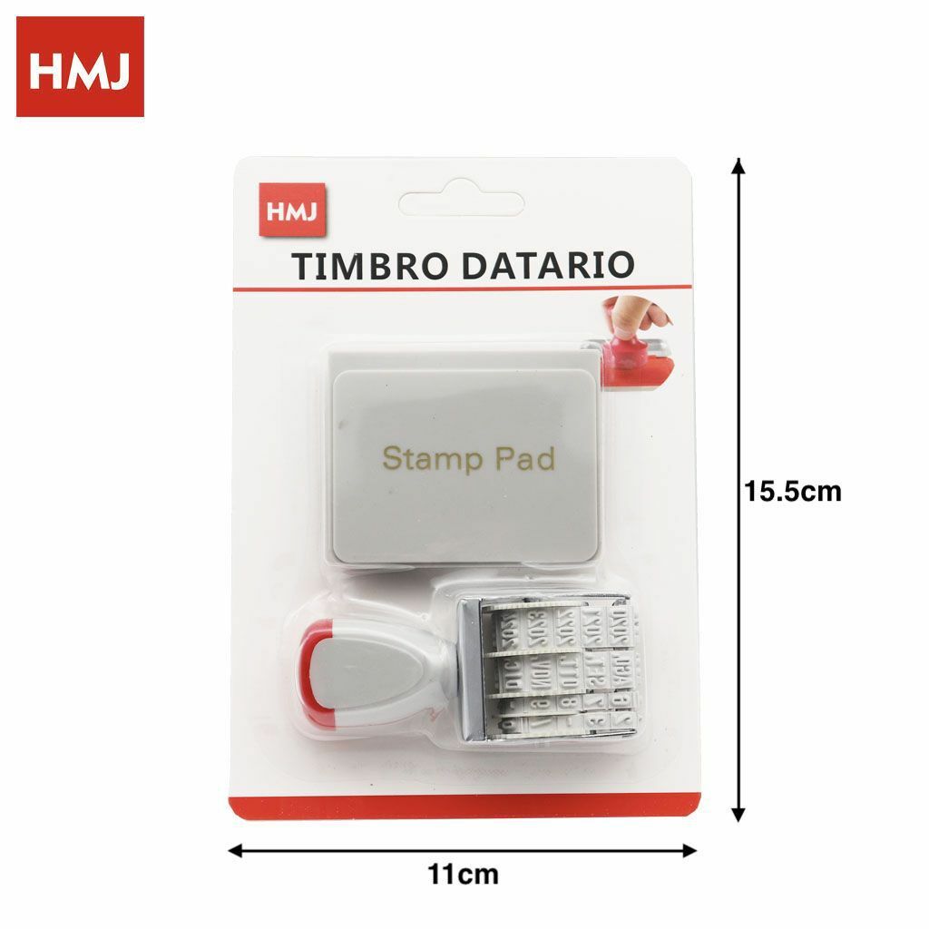 Timbro Data Datario Giorno Mese Anno Documenti + Tampone hmj