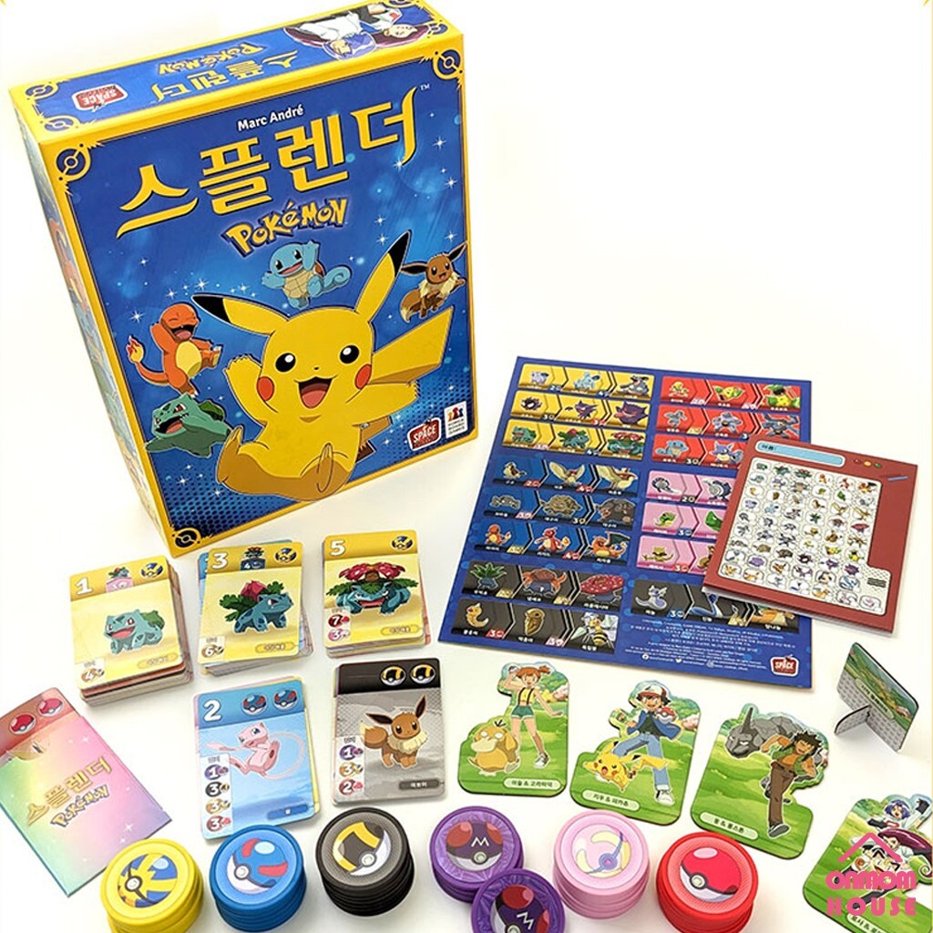 ポケモン - 宝石の煌き ポケモン ver 스플렌더: Pokémon Splendor Splendor Pokemon Edition Board Game Korea Exclusive Version
