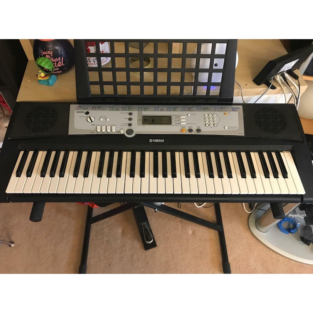 YAMAHA keyboard + pedal +stand in Coventry, West Midlands Gumtree