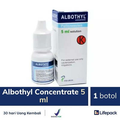 Albothyl 10ml Concentrate Policresulen Antitrichomonal Candidal Agent For Thrush