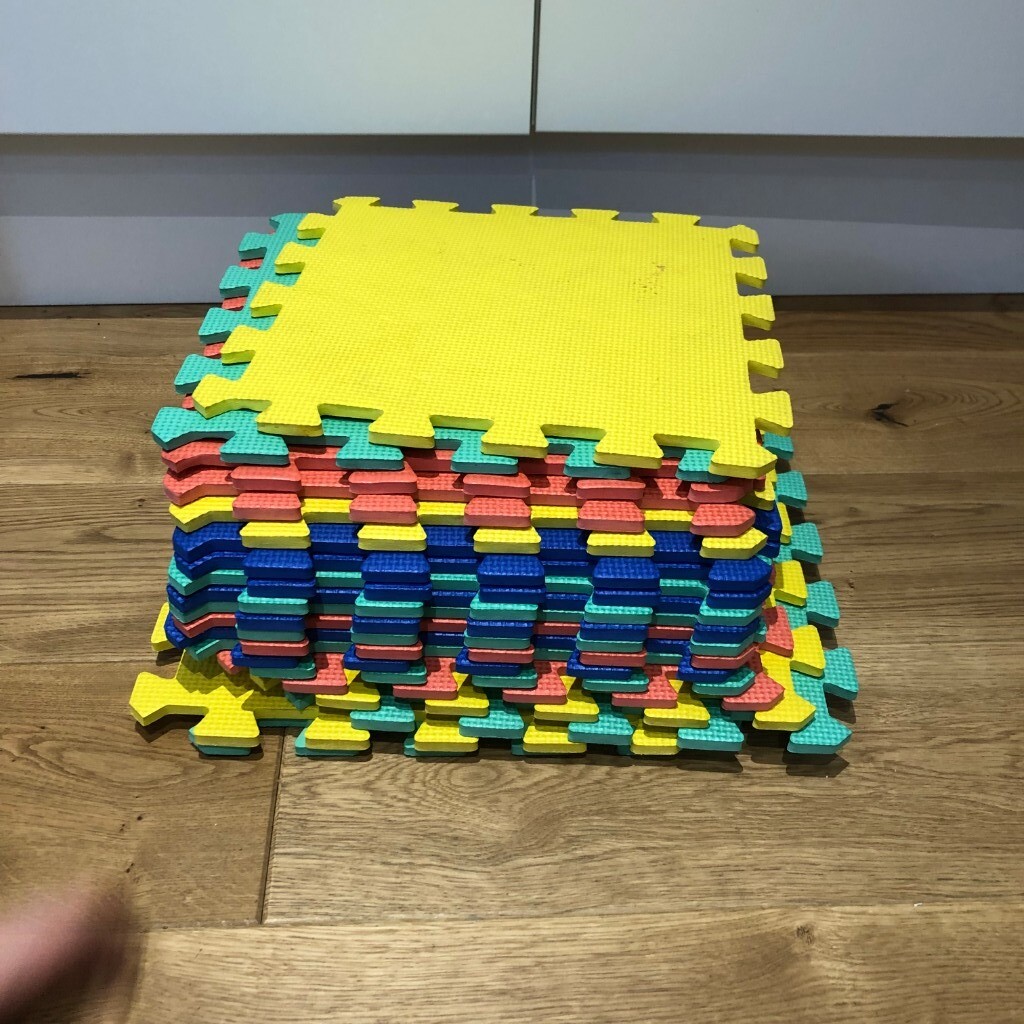 18pc Kids Child Baby Interlocking Play Mats Eva Soft Foam Mat Set