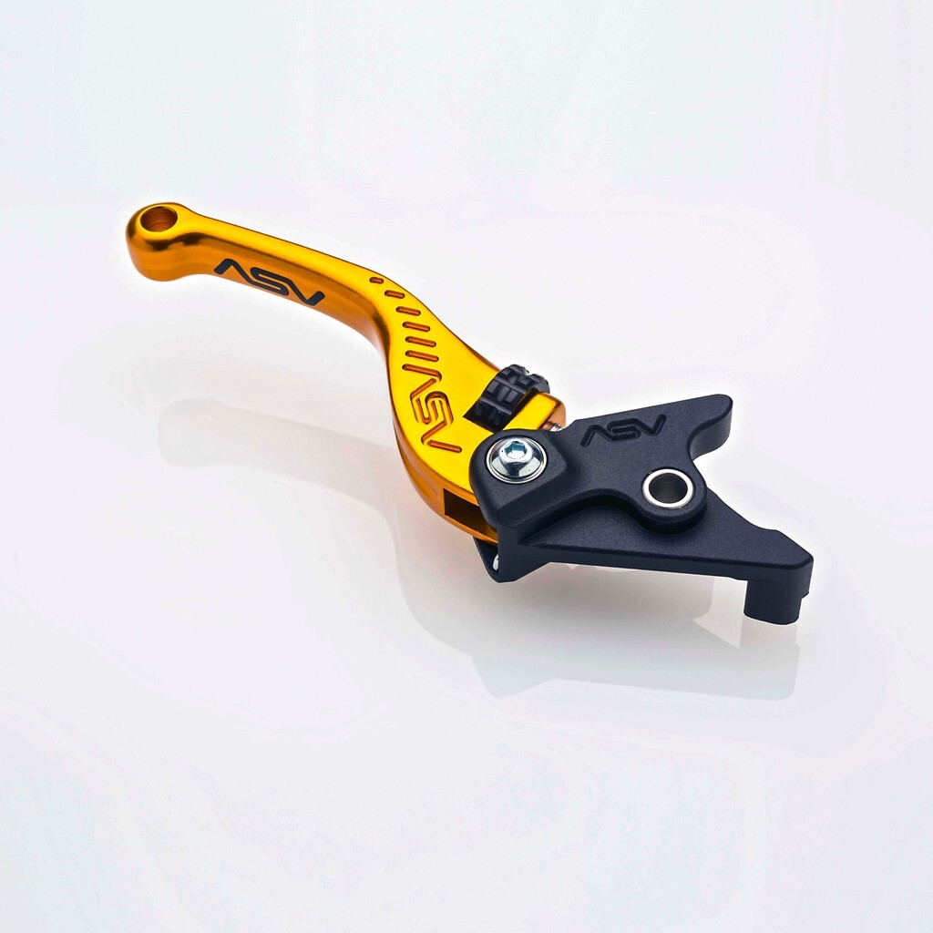 823様 ASV F3 Brake Lever Gold Short Kawasaki Z900 RS Cafe SE 2018
