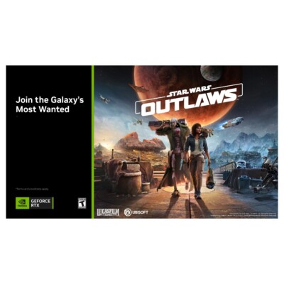 Star Wars Outlaws Game Redemption Code PC GeForce RTX 40 Series Video Card READ