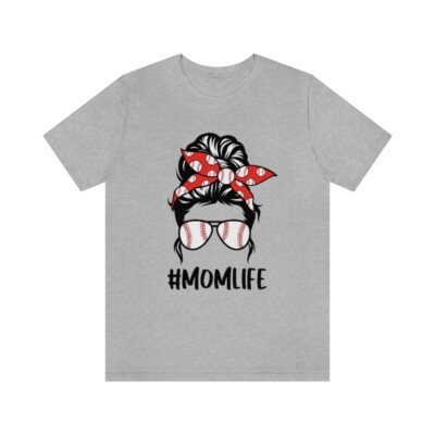 BASEBALL MAMA BASEBALL MOM LIFE BEST SELLER Unisex Jersey Short Sleeve Tee