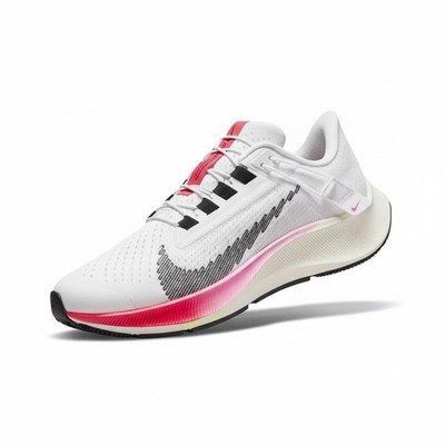 Nike W Air Zoom Pegasus 38 Flyease White Black Grey DJ5413-100 Women’s Size 6