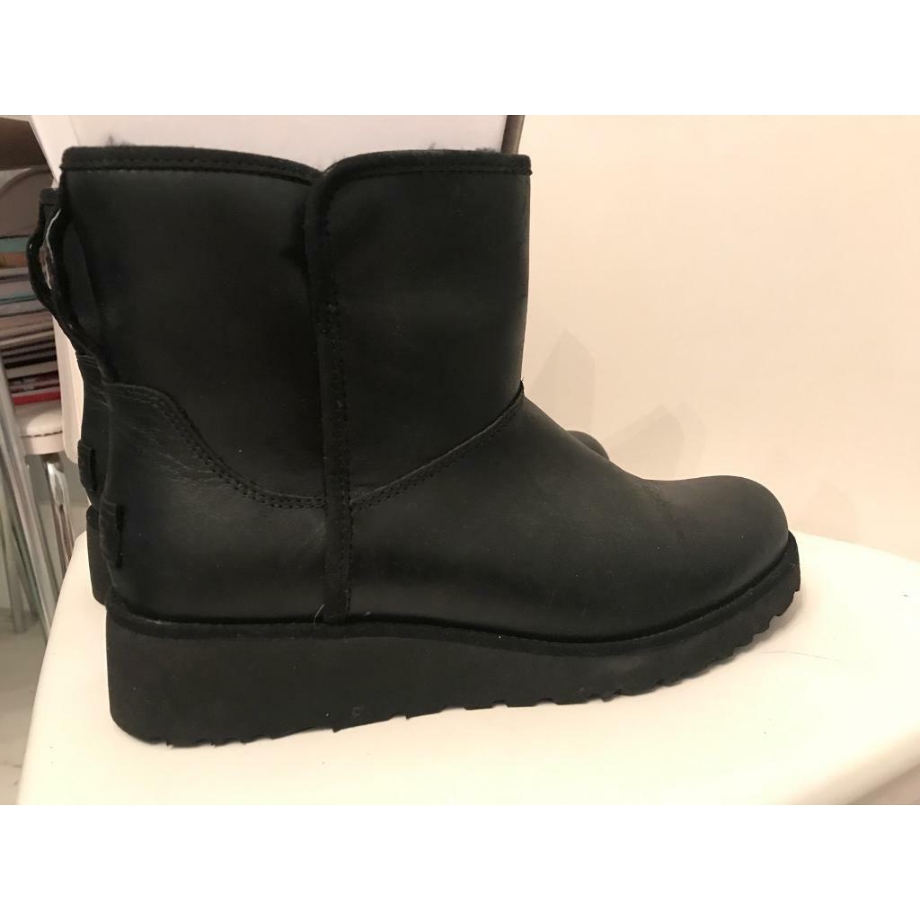 ladies leather ugg boots uk