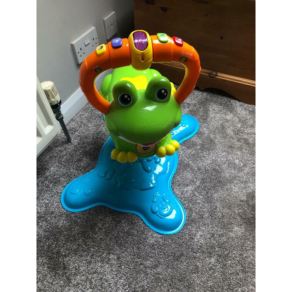 vtech baby bounce & discover frog