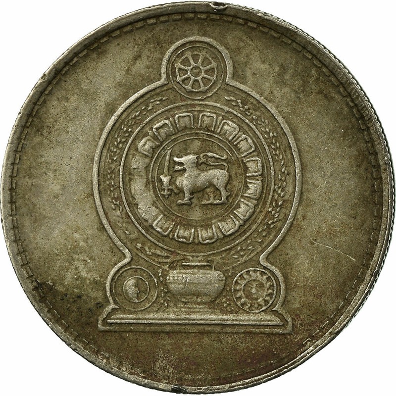 [#684794] Monnaie, Sri Lanka, 25 Cents, 1978, Tb, Copper-Nickel, Km:141.1