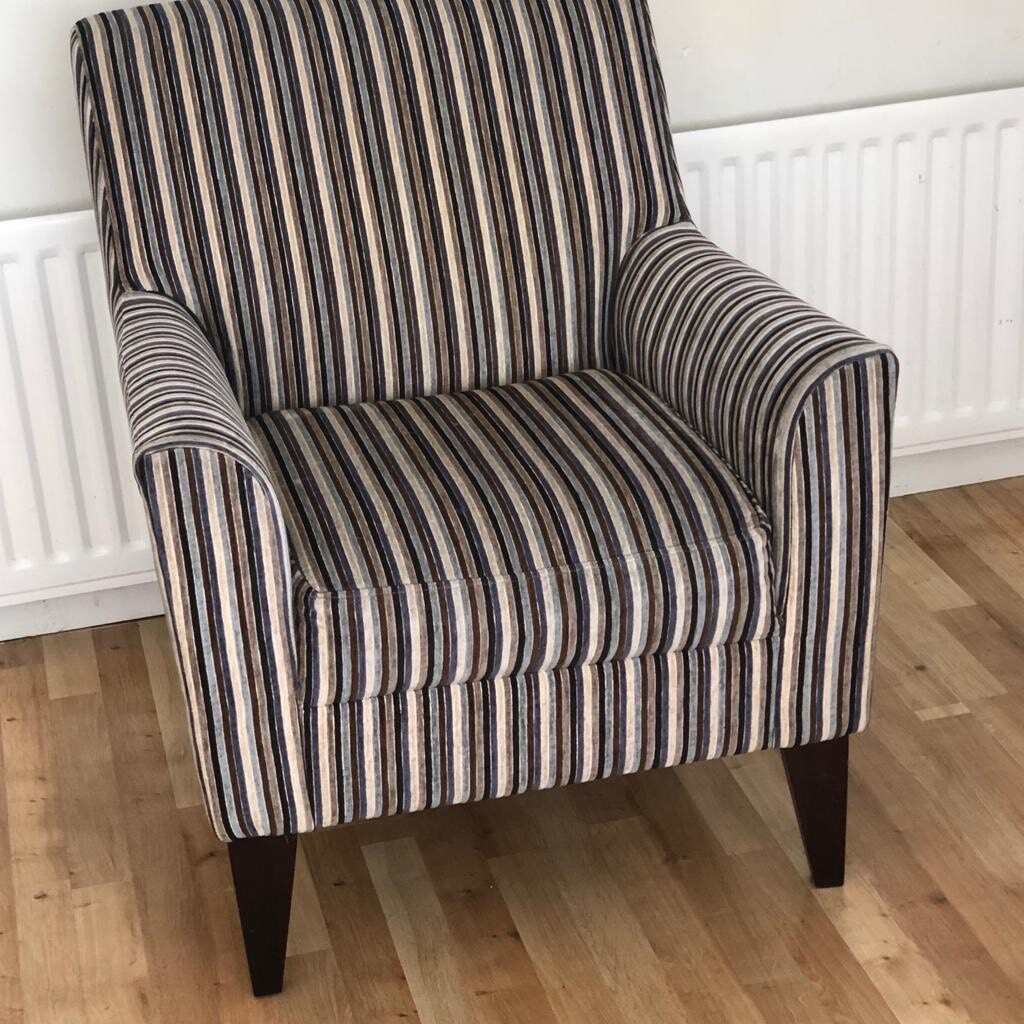 Next striped chair in Childwall, Merseyside Gumtree