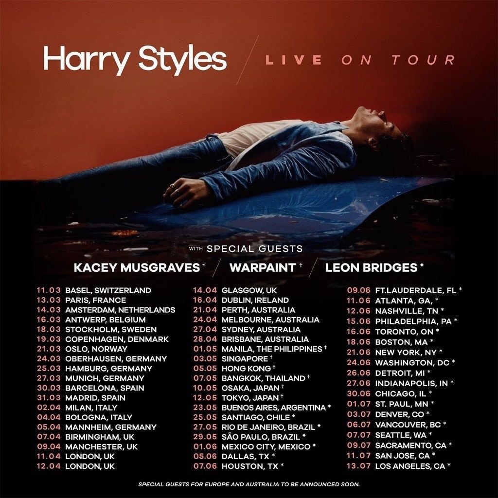 2 x Harry Styles tickets, o2 Arena London, Wednesday 11th April in