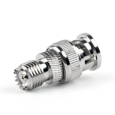 1Pc Adapter BNC Plug Male To Mini UHF Female Jack RF Connector Straight M/F