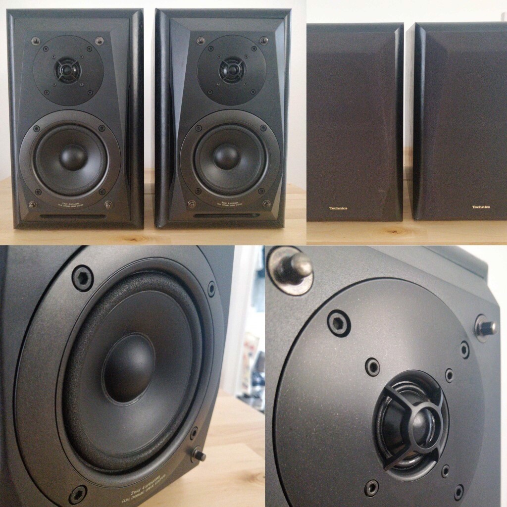 Technics SBM300 Rare Collectable Bookshelf Speakers in Doncaster